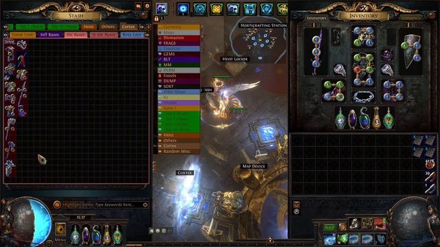 PATH OF EXILE 3.14 - LOOT FROM 33 CORTEX MAPS - 100 EXALTS WORTH OF MAPS - IT'S RAINING FLASKS!! смотреть онлайн