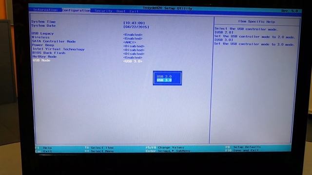 Как установить Windows 7 на ноутбук Lenovo G50-30 смотреть онлайн