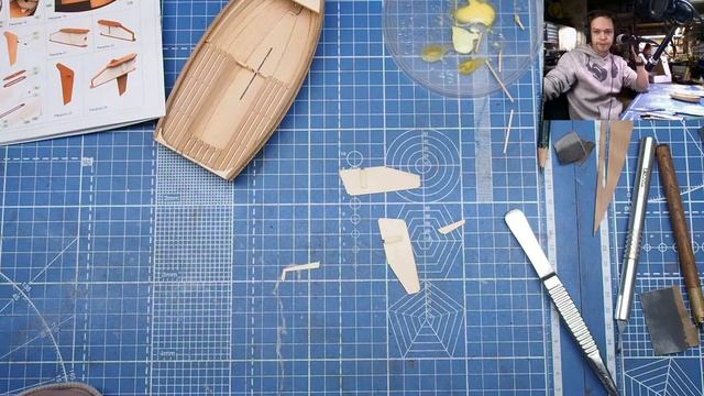 Стрим из мастерской №6. Строим швертбот от Technell. Стендовый #судомоделизм. смотреть онлайн