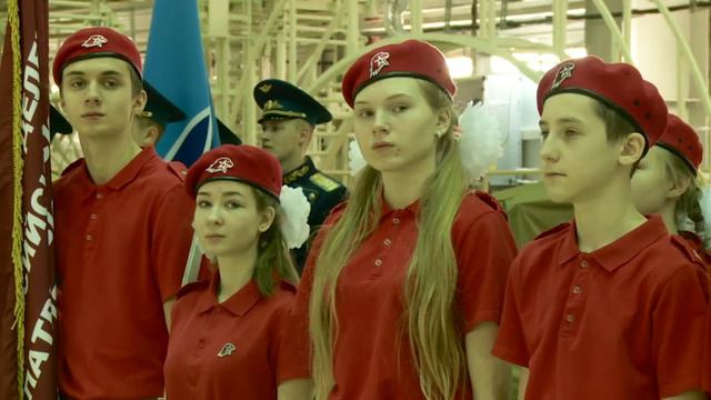 Вступление в юнармейцы на космодроме "Плесецк" смотреть онлайн