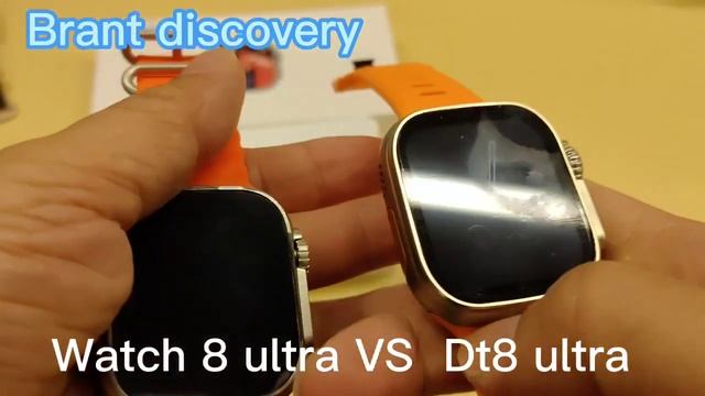 Watch 8 ultra vs Dt8 ultra, which one is the better apple watch ultra clone смотреть онлайн