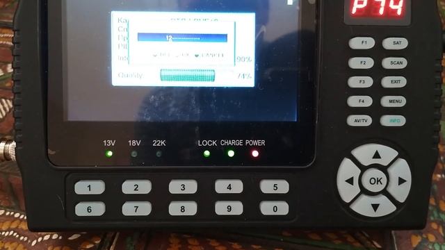 Ввод Biss (БИСС ключа) key Kangput KPT-958H DVB-S2 смотреть онлайн