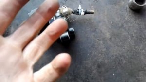 Как вытащить поршень из суппорта на питбайке мопеде скутере