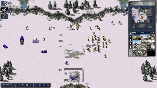 OpenRA - Generals Alpha - USA vs GLA Gameplay смотреть онлайн