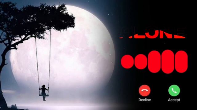 Alone ringtone ♥️ sad ringtone.. trending ringtone.. смотреть онлайн