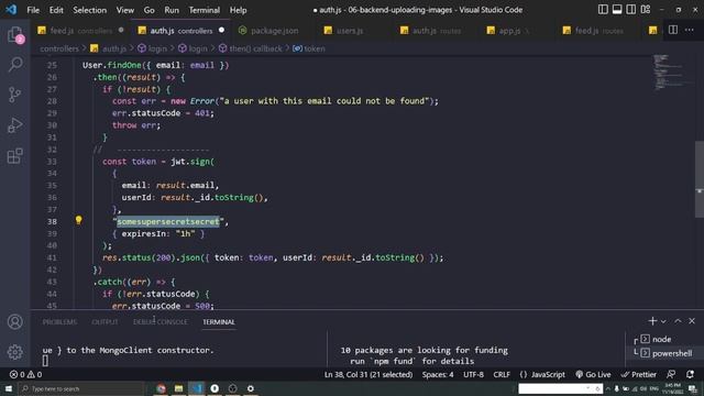 NODE +Rest API cach tạo token jwt 21 смотреть онлайн