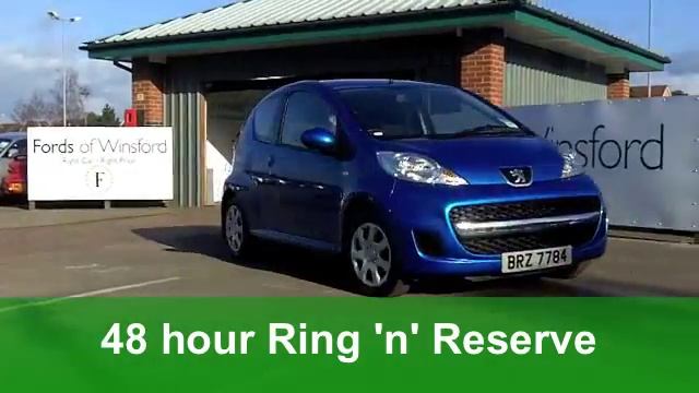 USED PEUGEOT 107 HATCHBACK (2010) 1.0 URBAN 3DR - BRZ7784 смотреть онлайн