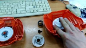 Husqvarna 450E II. Проблема со стартером.