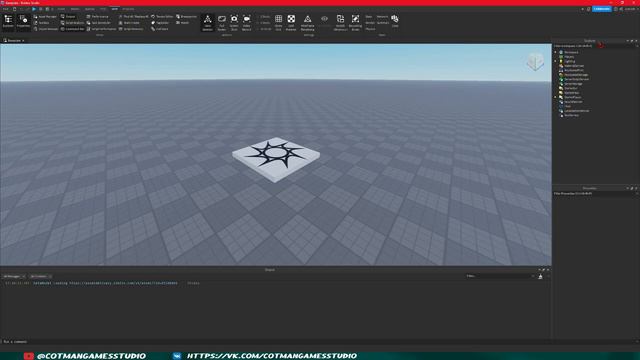 ROBLOX STUDIO / Разбор интерфейса / Interface parsing смотреть онлайн