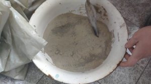 Как приготовить цементный раствор??//Быстро и легко