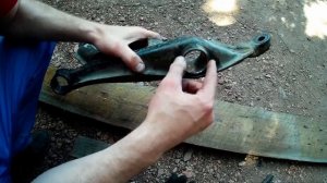 Как заменить сайлентблоки в переднем нижнем рычаге. Honda CR-V  RD1