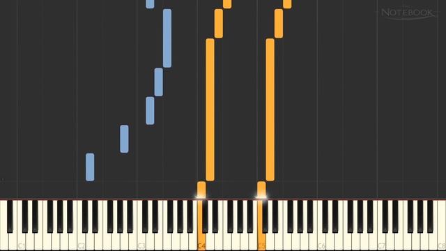 The Notebook - Piano Suite | Synthesia Piano Tutorial смотреть онлайн