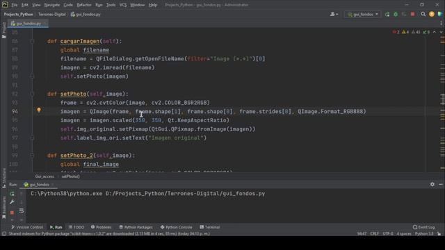 Python - Interfaz gráfica para eliminar el fondo de cualquier fotografía - PyQt5 - Qt Designer смотреть онлайн