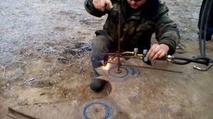 Газорезка металла - циркуль для горелки