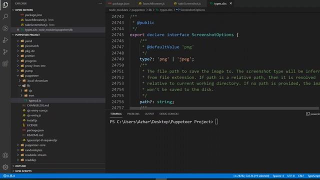 How to take a Screenshot with Node and Puppeteer | Puppeteer - Taking a Screenshot of the Page смотреть онлайн