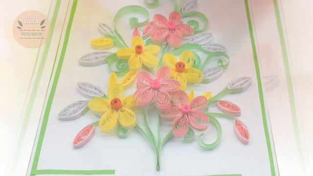 Идеи квиллинг-цветов для начинающих. Quilling flowers for beginners смотреть онлайн