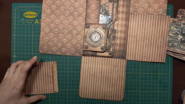 My White Cat Journal, Folio TUTORIAL, A Steamy Manifestation, Steampunk, Printable Junk Journal Kit смотреть онлайн