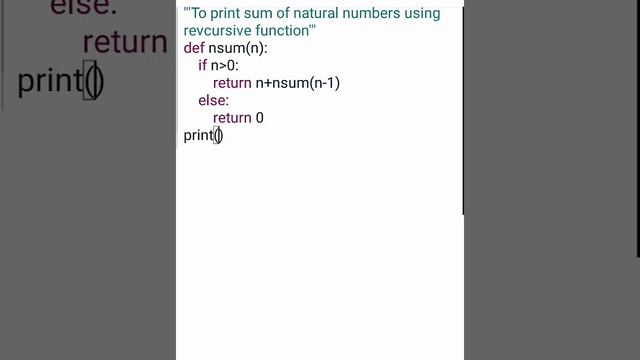 sum of natural number || Recursive functions|| python || Basics смотреть онлайн