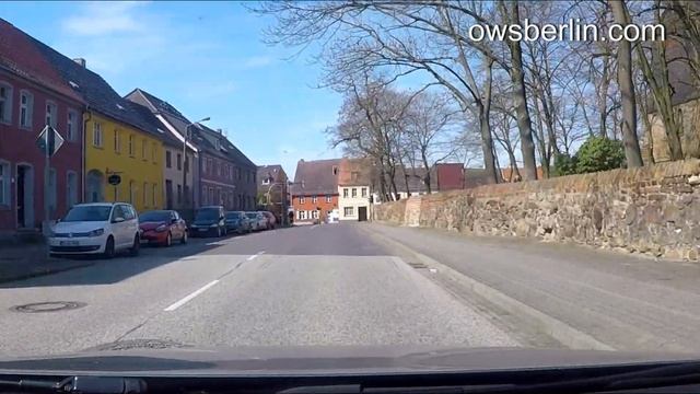 Driving in Jüterbog, Germany 2018. Автомобильная прогулка по немецкому городу Ютербог. смотреть онлайн