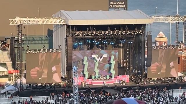 Weezer - My Name is Jonas Live at Oracle Park in San Francisco 8/27/21 | Hella Mega Tour смотреть онлайн
