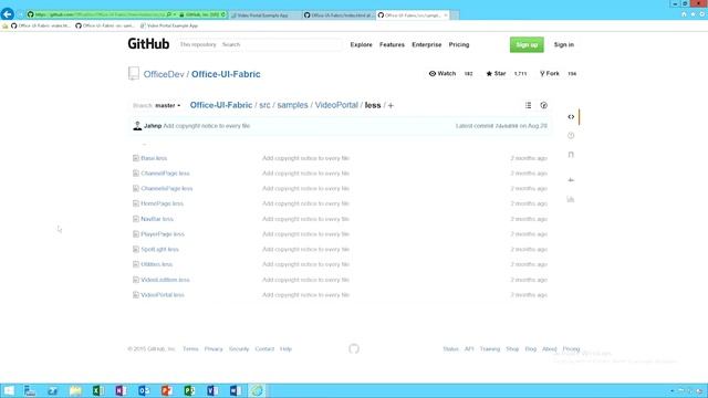 Office UI Fabric смотреть онлайн