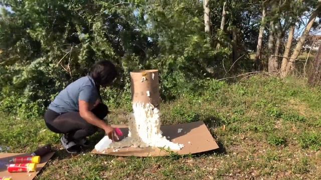 Enchanted Garden Tree Stump Treat Table Tutorial смотреть онлайн