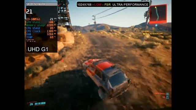 Intel UHD Graphics G1 | Cyberpunk 2077 Patch 1.5 | I3 1005G1 + 8GB RAM | 1024X768 - Low | AMD FSR смотреть онлайн