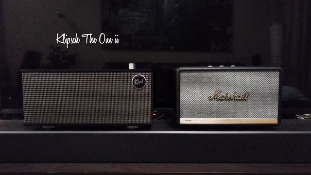 Klipsch The One ii vs Marshall Acton ii Sound Battle смотреть онлайн