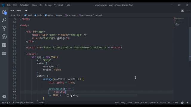 #9 - Vue.js Watchers | Vue 2 Basics, Beginner tutorials смотреть онлайн