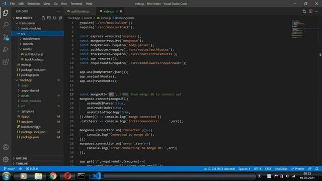 Tracker App By Vaibhav Mojidra Using React Native смотреть онлайн