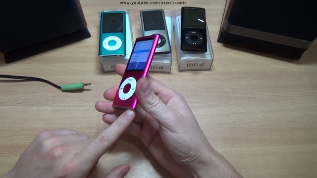 Китайский плеер iPod Nano MP4 Видео обзор смотреть онлайн