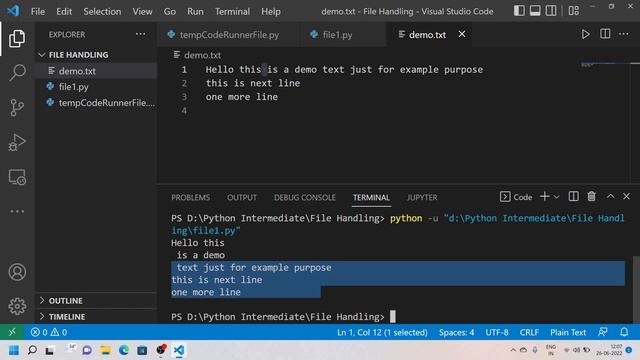 V39 - Reading from a file in Python смотреть онлайн