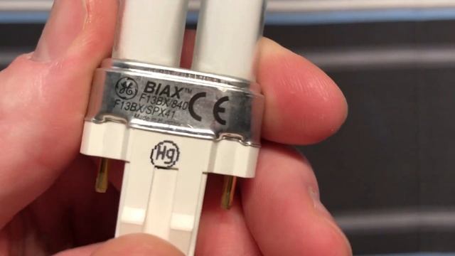 GE 13watt 4100K Biax PL Fluorescent Light Bulb смотреть онлайн