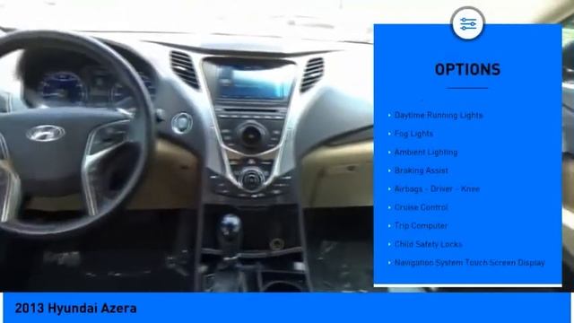 2013 Hyundai Azera Jersey Village TX S3949A