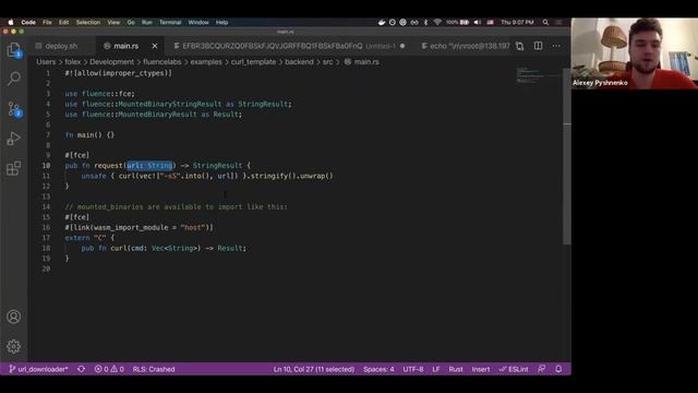 Fluence workshop: developing services смотреть онлайн