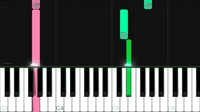 Plants vs. Zombies Game Theme | EASY Piano Tutorial смотреть онлайн