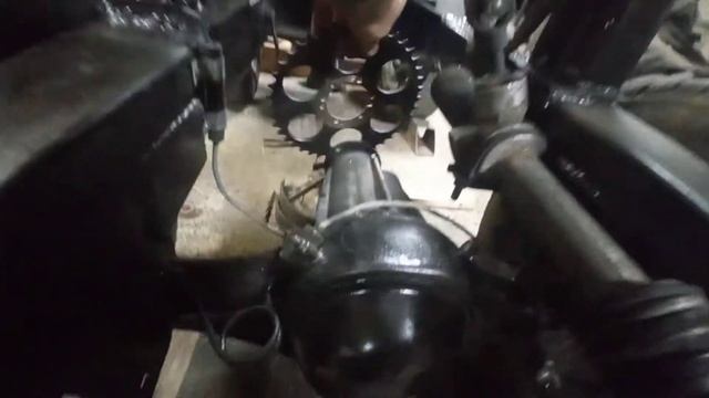 мини трактор переломка. тормоза. смотреть онлайн