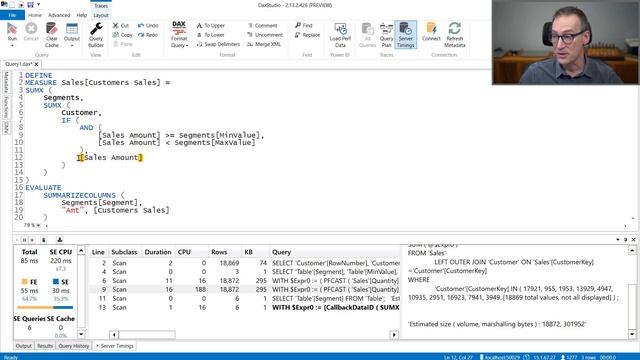 Optimizing duplicated DAX expressions using variables смотреть онлайн
