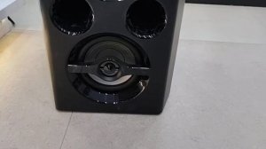 Panasonic Party Speaker ? llPanasonic HiFi SC-UA30GW-K Portable 300W RMS with Remote & Karaoke