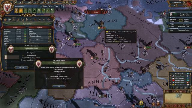 Tok plays EU4: Art of War - Brandenburg ep. 3 - Nasty Inheritance смотреть онлайн