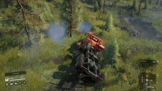 How Good Is The Dan 96320 Truck In Snowrunner | Fully Upgraded Gameplay смотреть онлайн