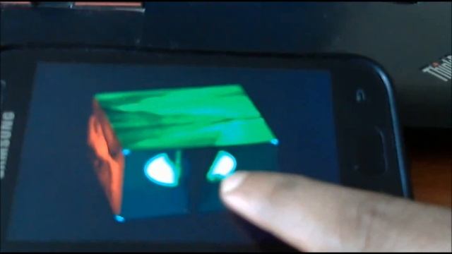 3D Cube using OpenGL ES 2.0 on Android смотреть онлайн