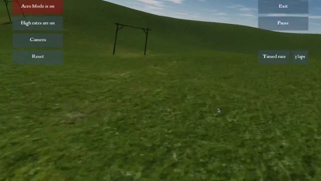 FPV Freerider game play - RC quadcopter racing simulator смотреть онлайн