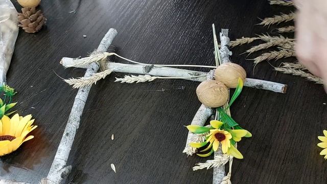 осенний декор. НЕ венок осенний?? смотреть онлайн