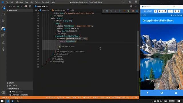 Flutter Draggable Scrollable Sheet смотреть онлайн