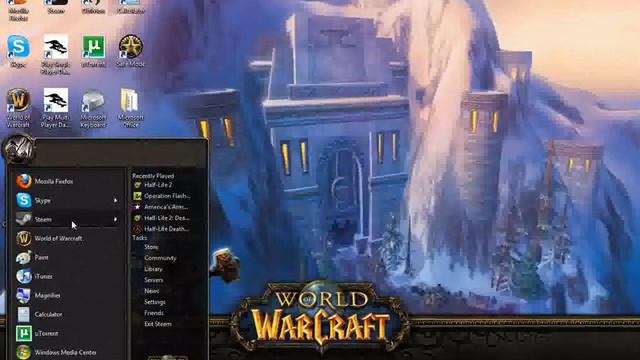 my windows 7 theme is wow!!! смотреть онлайн