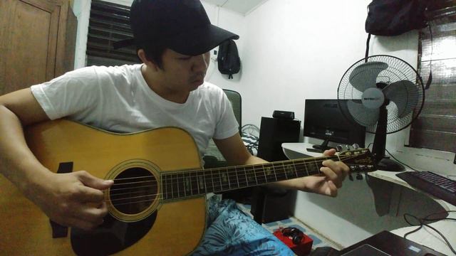 Morris W-39M Guitar Martin Copy Sound Test
