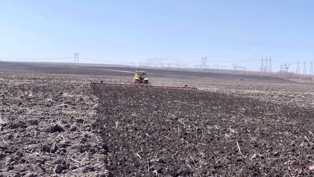 Боронование весна 2021 на К700 с агрегатом БГЗ-21 «АгроМаш» смотреть онлайн