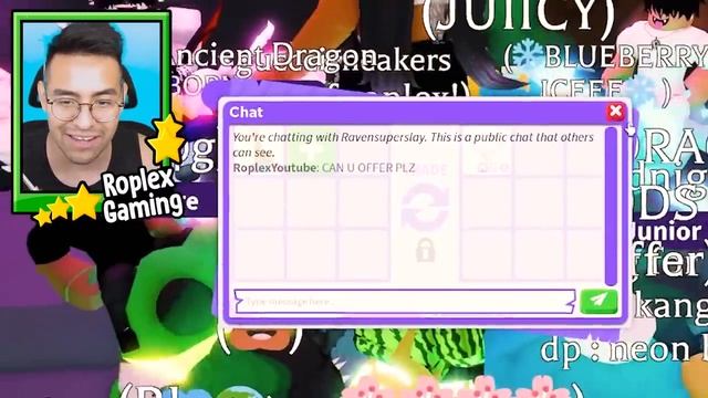 I traded my MEGA GIRAFFE (ADOPT ME) смотреть онлайн