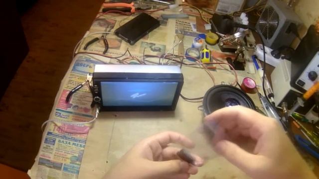 Усилитель Pioneer PAL007 - в китайскую магнитолу